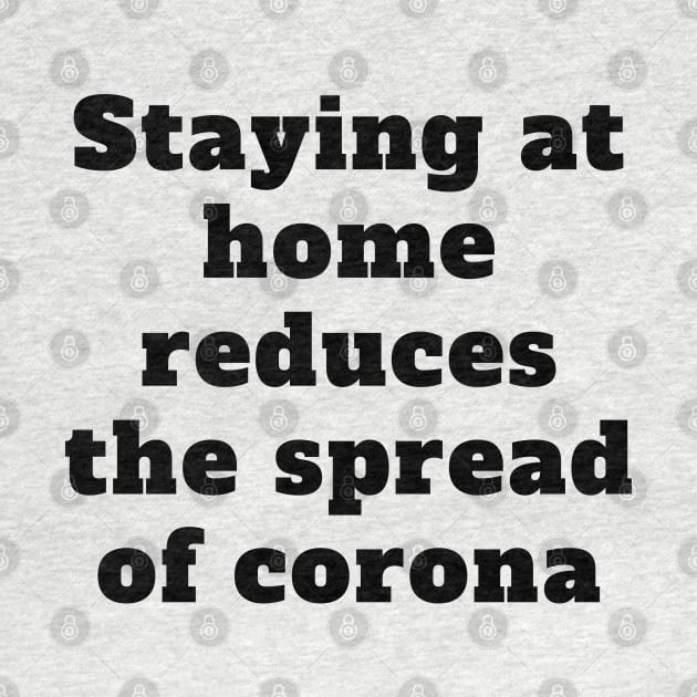 Staying at home reduces the spread of corona by busines_night